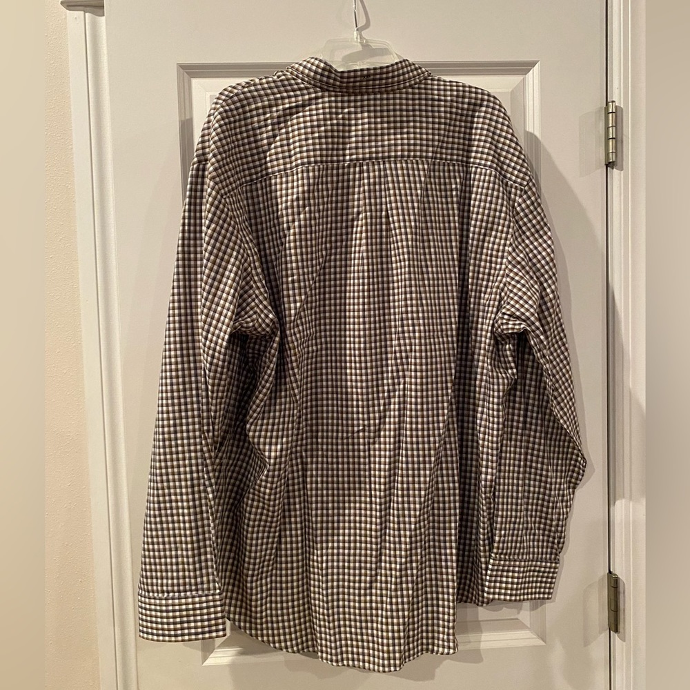 NWT Van Heusen Premium No Iron Long Sleeve Shirt Size 18-18 1/2 - Picture 6 of 6